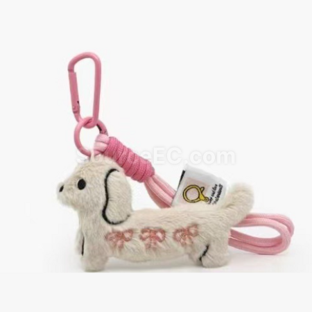 Customization Cartoon dachshund pendant keychain Corporate Gifts