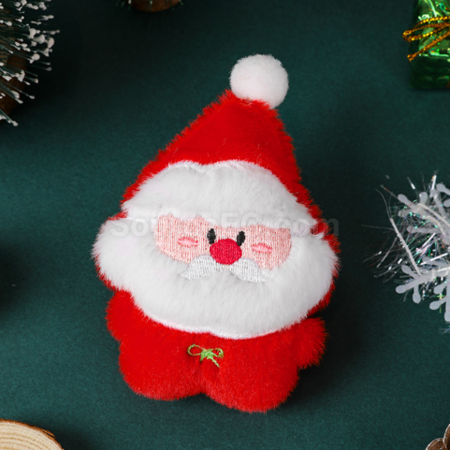 Customization Christmas plush brooch/Ornament Corporate Gifts