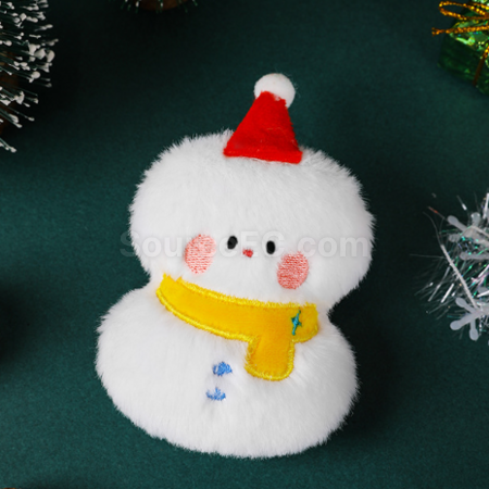 Customization Christmas plush brooch/Ornament Corporate Gifts