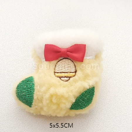 Customization Christmas Plush Brooch/Pendant Corporate Gifts