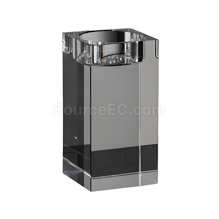 Customization Romantic Crystal Candle Holder Ornament Corporate Gifts