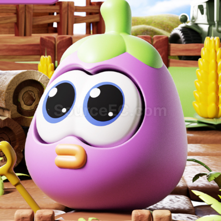 Customization Eye-popping vegetable squeeze stress-relief toy Corporate Gifts