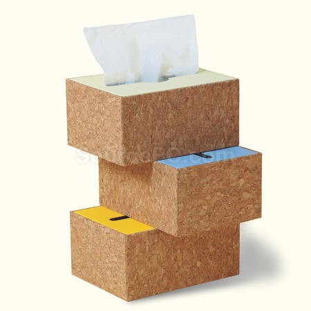 Customization Eco-friendly Cork Paper Towel Box Corporate Gifts