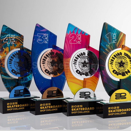 Customization Mirror Crystal Trophy Corporate Gifts