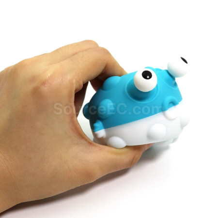Customization 3D Stereo Bubble Silicone Decompression Squeeze Toy Corporate Gifts