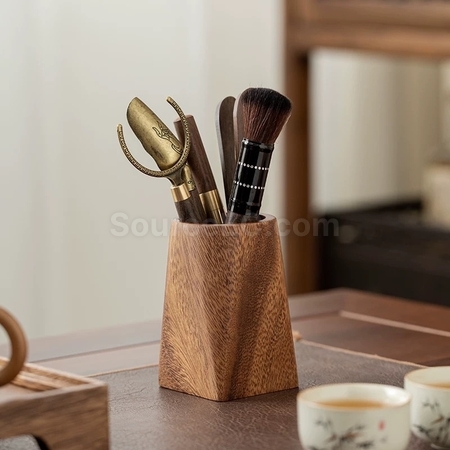 Customization Wooden Pen Holder Corporate Gifts