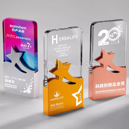 Customization Crystal Trophy Corporate Gifts