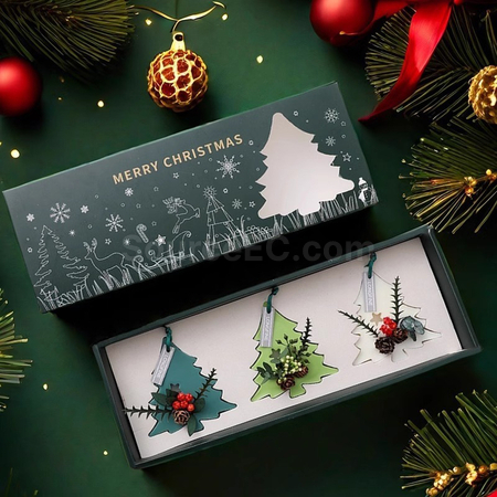 Customization Christmas Tree Scented Candle Fragrance Tablets Corporate Gifts