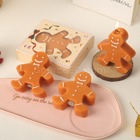 Customization Gingerbread Man Aromatherapy Candle Corporate Gifts