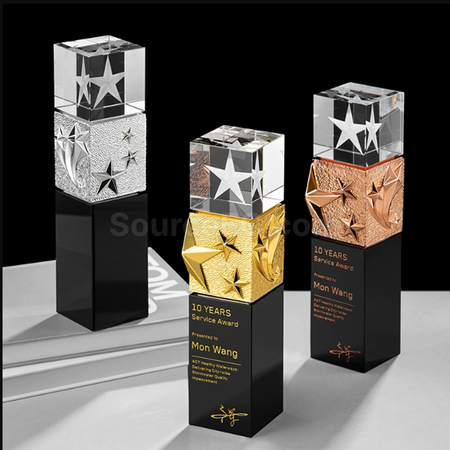Customization Crystal Trophy Corporate Gifts