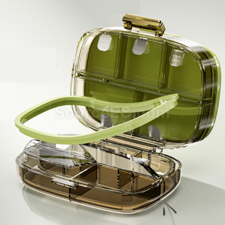 Customization Portable ten-compartment pill box Corporate Gifts