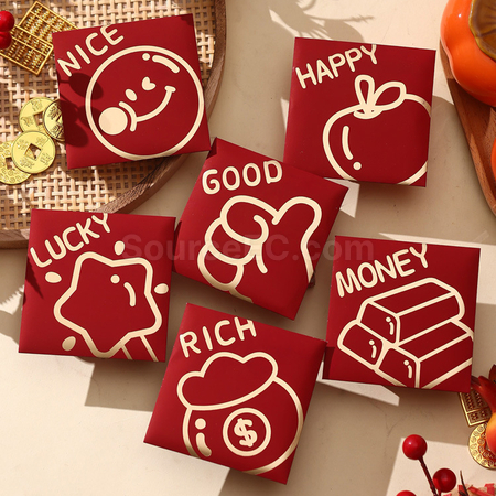 Customization Modern Emoji Money Packets Corporate Gifts