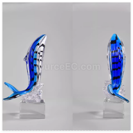 Customization Crystal Whale Award Corporate Gifts