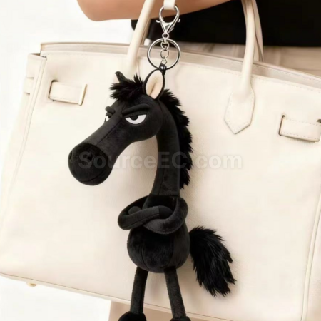 Customization Cool and aloof pony pendant keychain Corporate Gifts