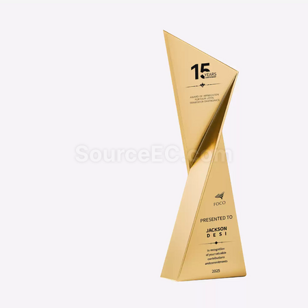 Customization Honor Metal Trophy Corporate Gifts