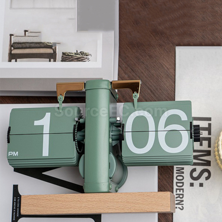 Customization Mechanical Page-Turning Digital Clock Corporate Gifts