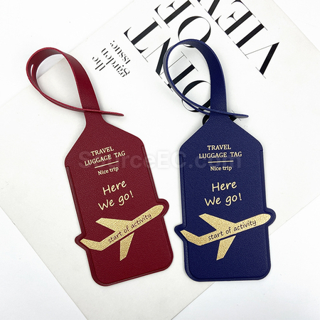 Customization PU Luggage Tag Corporate Gifts