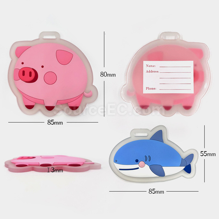 Customization PVC Luggage Tag Corporate Gifts