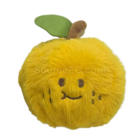Customization Decompression peeled orange plush doll keychain Corporate Gifts