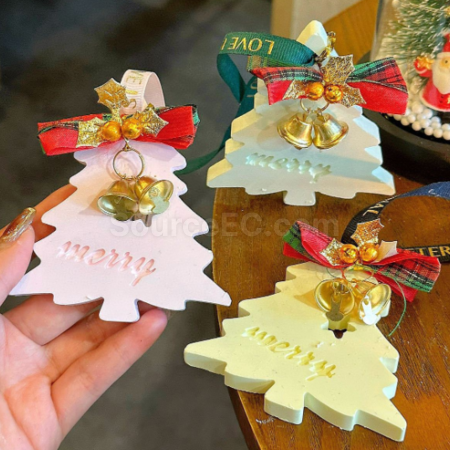 Customization Christmas Gypsum Aromatherapy Tablet Corporate Gifts