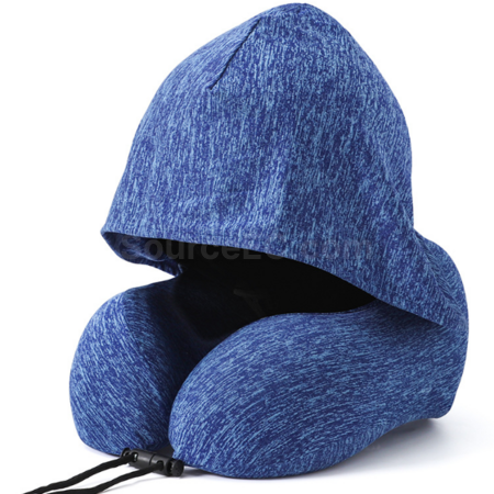 Customization Hooded neck-protecting U-shaped pillow Corporate Gifts