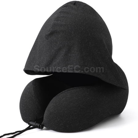 Customization Hooded neck-protecting U-shaped pillow Corporate Gifts