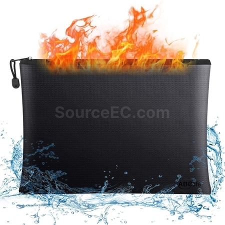 Fireproof document bag