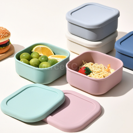Customization Microwaveable silicone lunch box Corporate Gifts