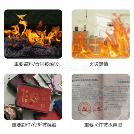 Customization Waterproof and fireproof document bag wallet Corporate Gifts