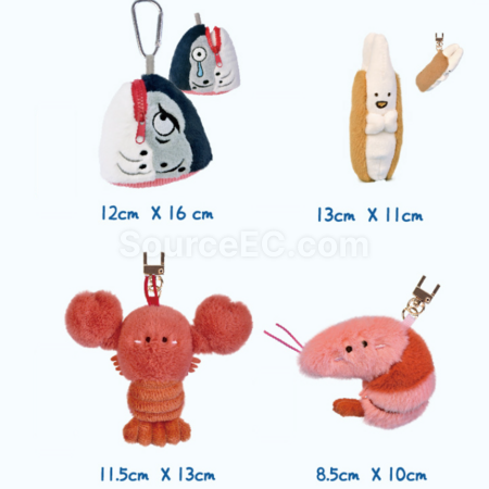 Customization Seafood doll pendant Corporate Gifts