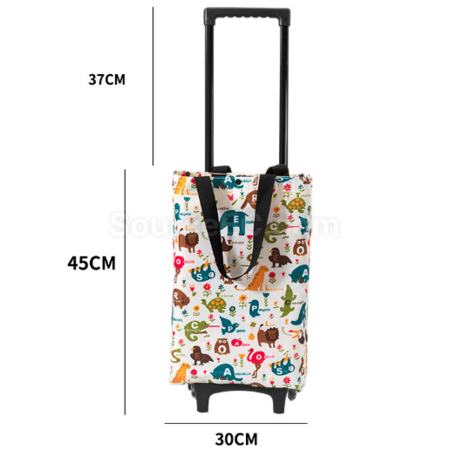 Customization Portable foldable pull rod shopping cart Corporate Gifts