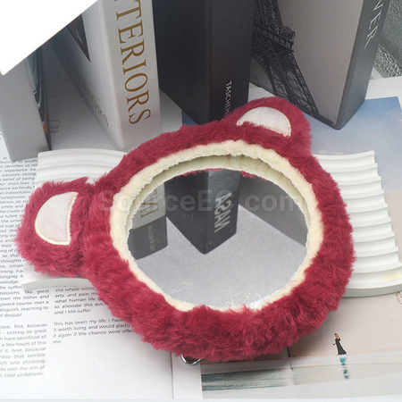 Customization Plush desktop makeup mirror Corporate Gifts