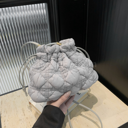 Customization Argyle Drawstring Cloud Bag Corporate Gifts