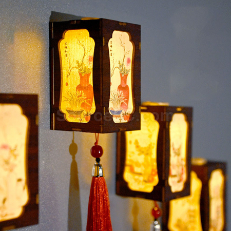 Customization Luminous Lantern Refrigerator Magnet Corporate Gifts