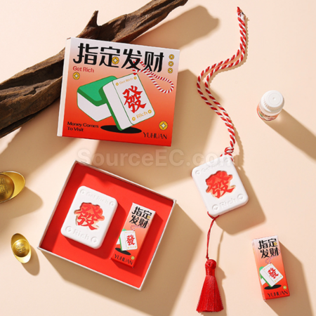 Customization Mahjong Aromatherapy Scented Hanging Gift Box Corporate Gifts