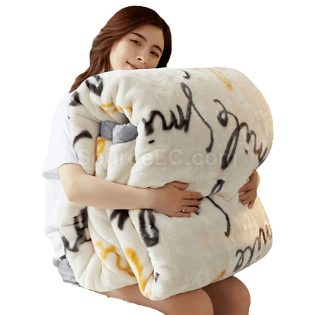Customization Velvet Blanket Corporate Gifts