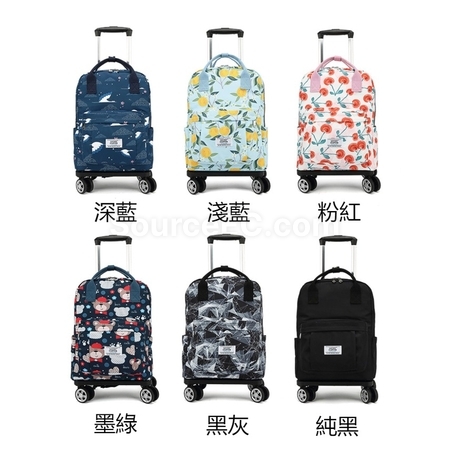 Customization  Lightweight Folding Trolley Backpack Corporate Gifts