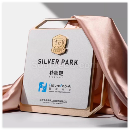 Customization Frosted Metal Medal Corporate Gifts
