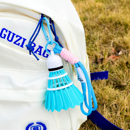 Customization Badminton pendant keychain Corporate Gifts