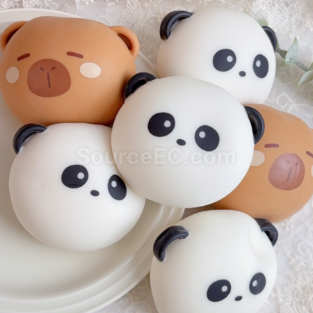 Customization Capybara squeeze toy for stress relief Corporate Gifts