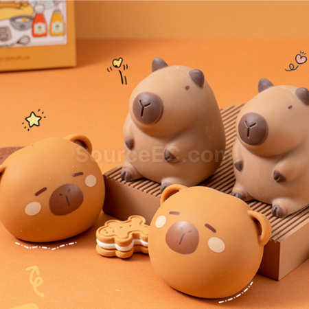 Customization Capybara squeeze toy for stress relief Corporate Gifts