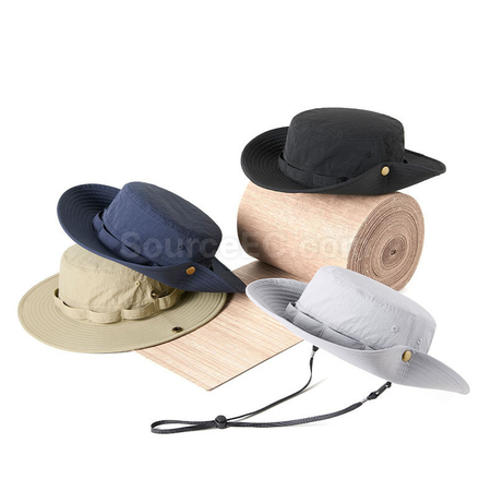 Customization Wide-brim sun protection quick-drying sunshade bucket hat Corporate Gifts