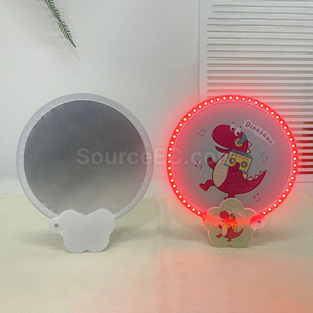 Customization Luminous foldable advertising fan Corporate Gifts