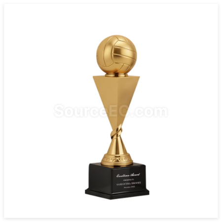 Customization Metal Volleyball Trophy Corporate Gifts