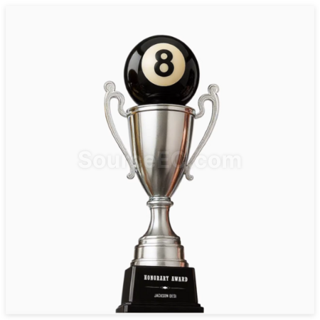 Customization Metal Billiards Trophy Corporate Gifts