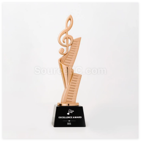 Customization Metal Music Trophy Corporate Gifts