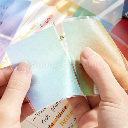 Customization Pull-out transparent sticky note Memo paper Corporate Gifts
