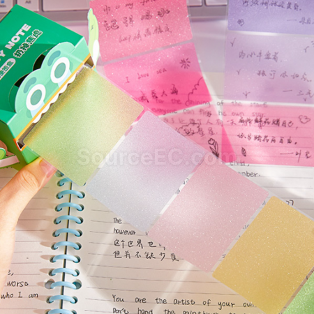 Customization Pull-out transparent sticky note Memo paper Corporate Gifts