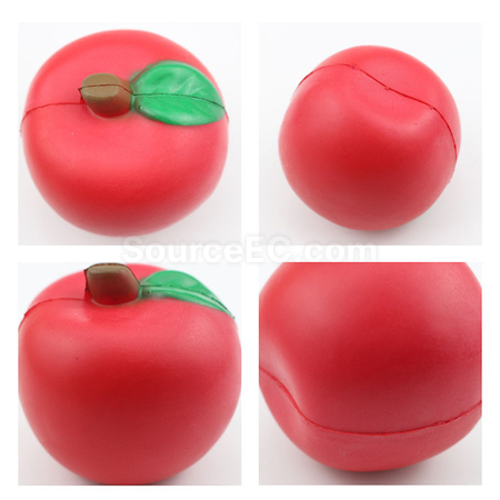 Customization Apple stress ball squeeze toy Corporate Gifts