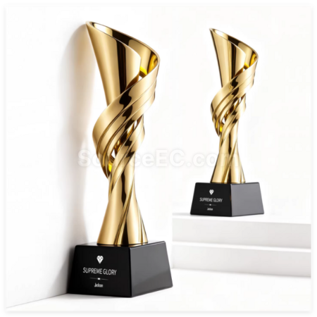 Customization Creative Metal Crystal Trophy Corporate Gifts